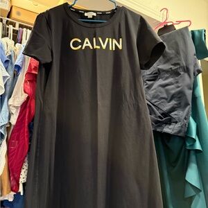Calvin Klein Black Crew Neck Top